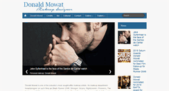 Desktop Screenshot of donaldmowat.com