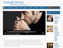 Tablet Screenshot of donaldmowat.com